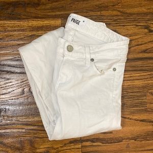 Alive white denim - skinny crop